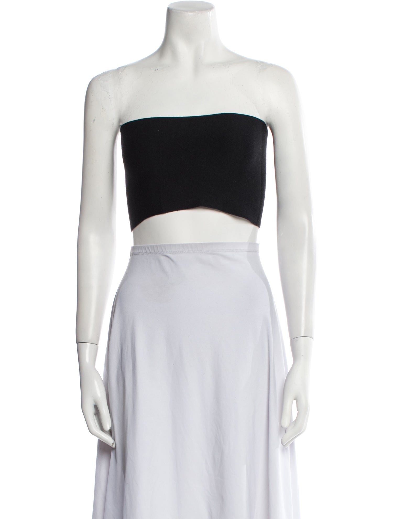 Calvin Klein 205W39NYC Strapless Crop Top