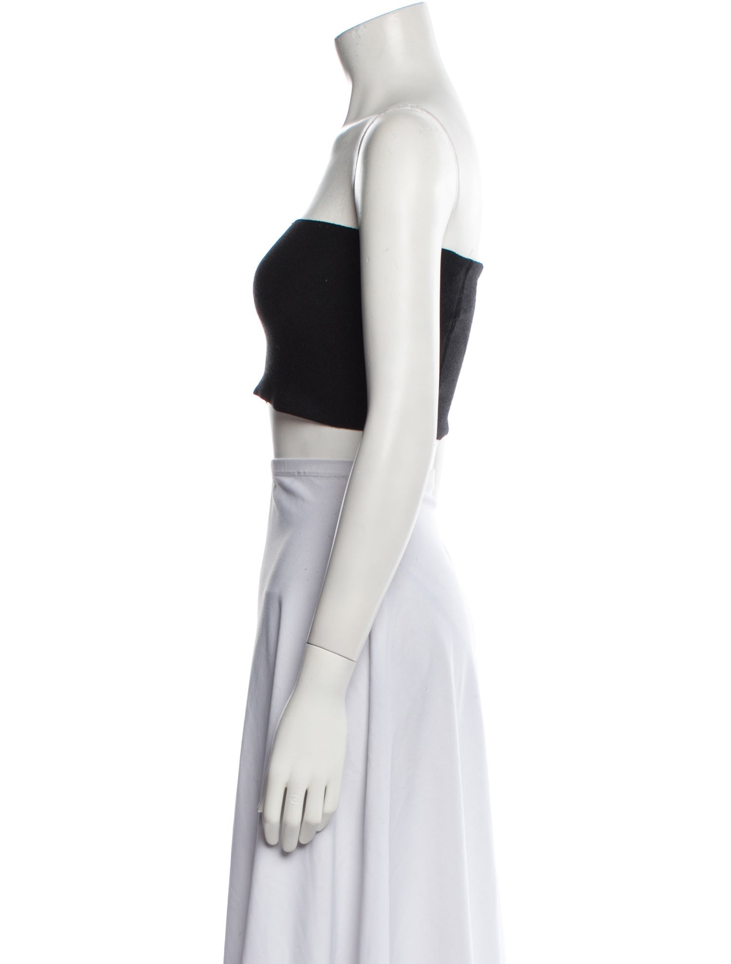 Calvin Klein 205W39NYC Strapless Crop Top