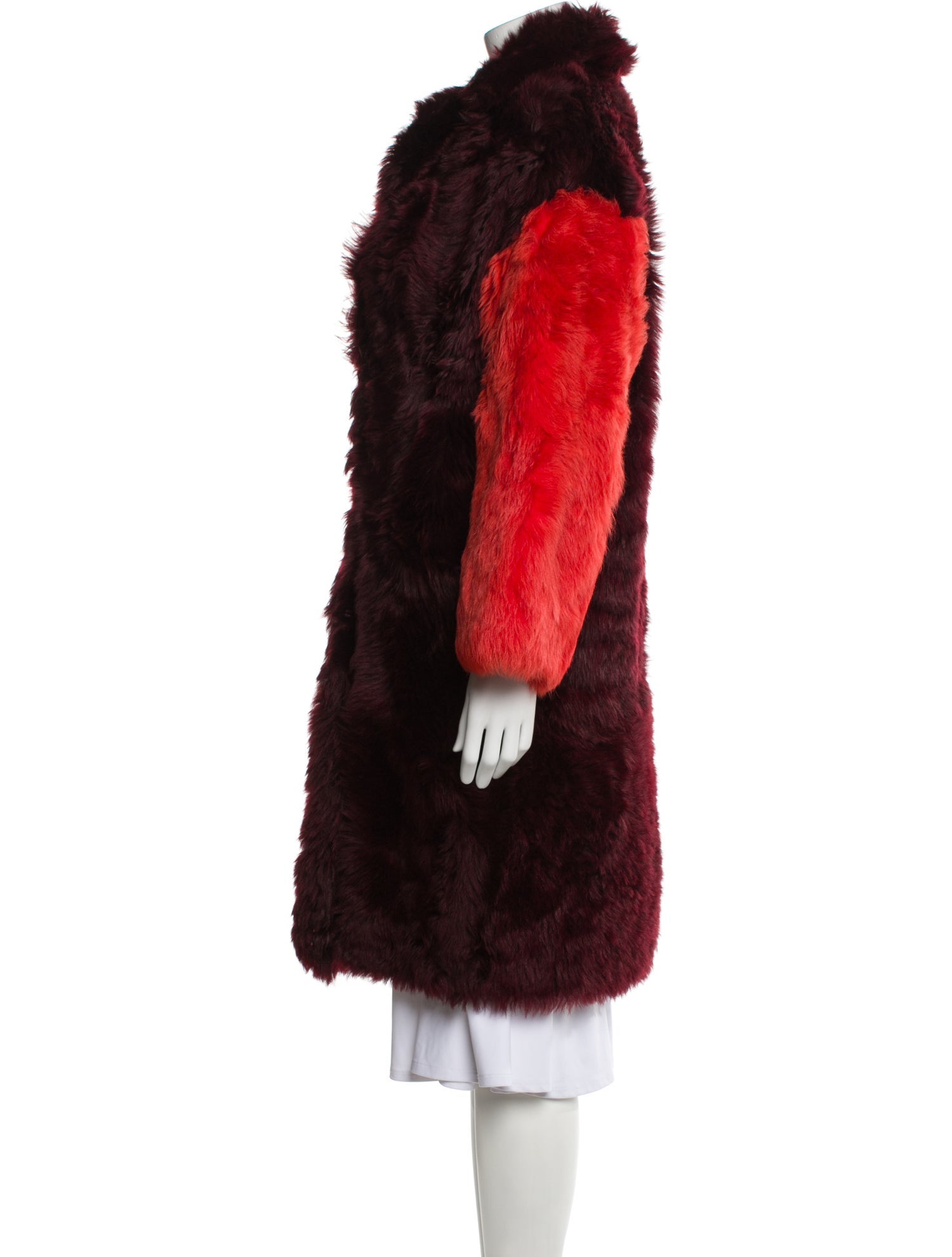 Calvin Klein 205W39NYC Fur Coat