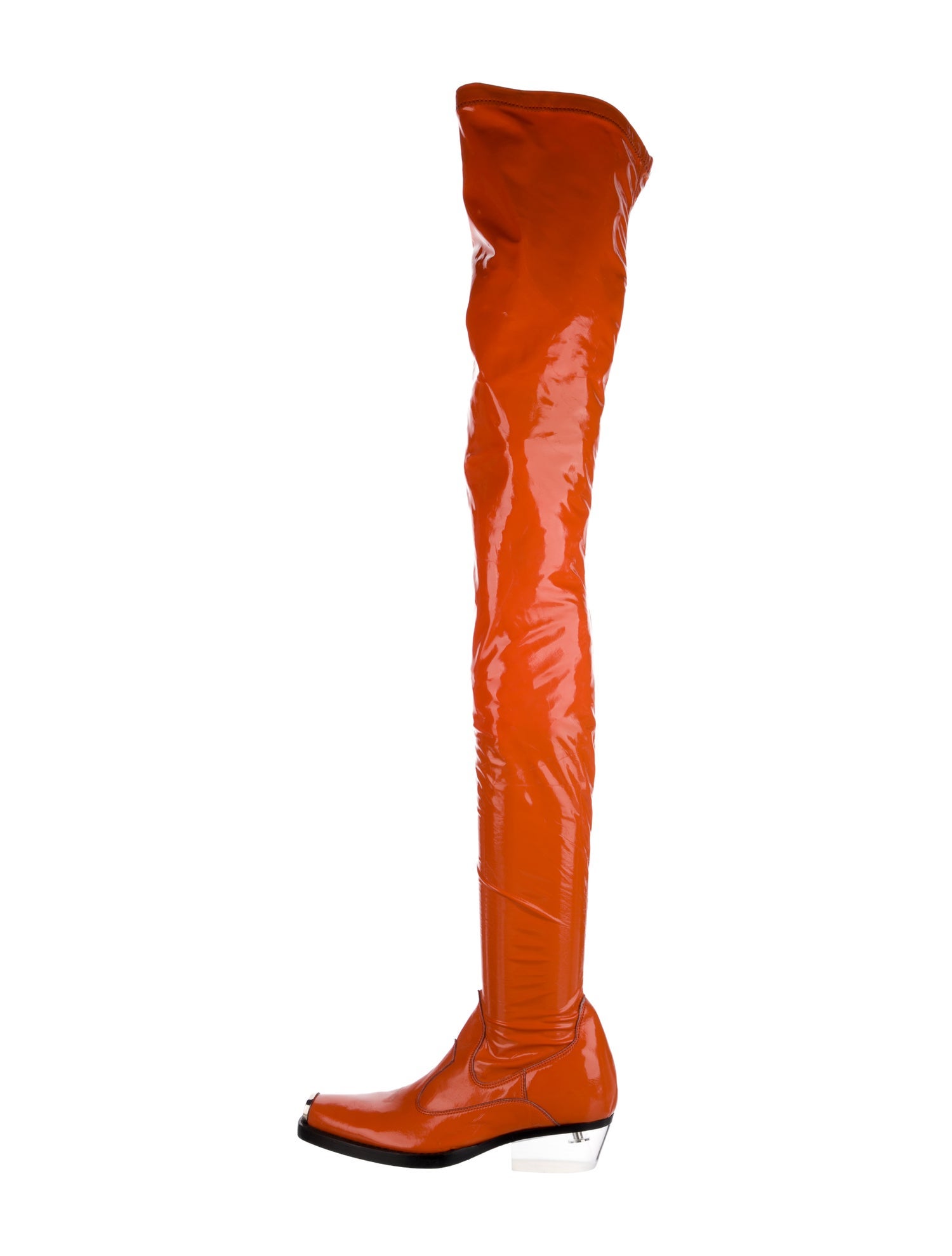 Calvin Klein 205W39NYC Vinyl Sock Boots