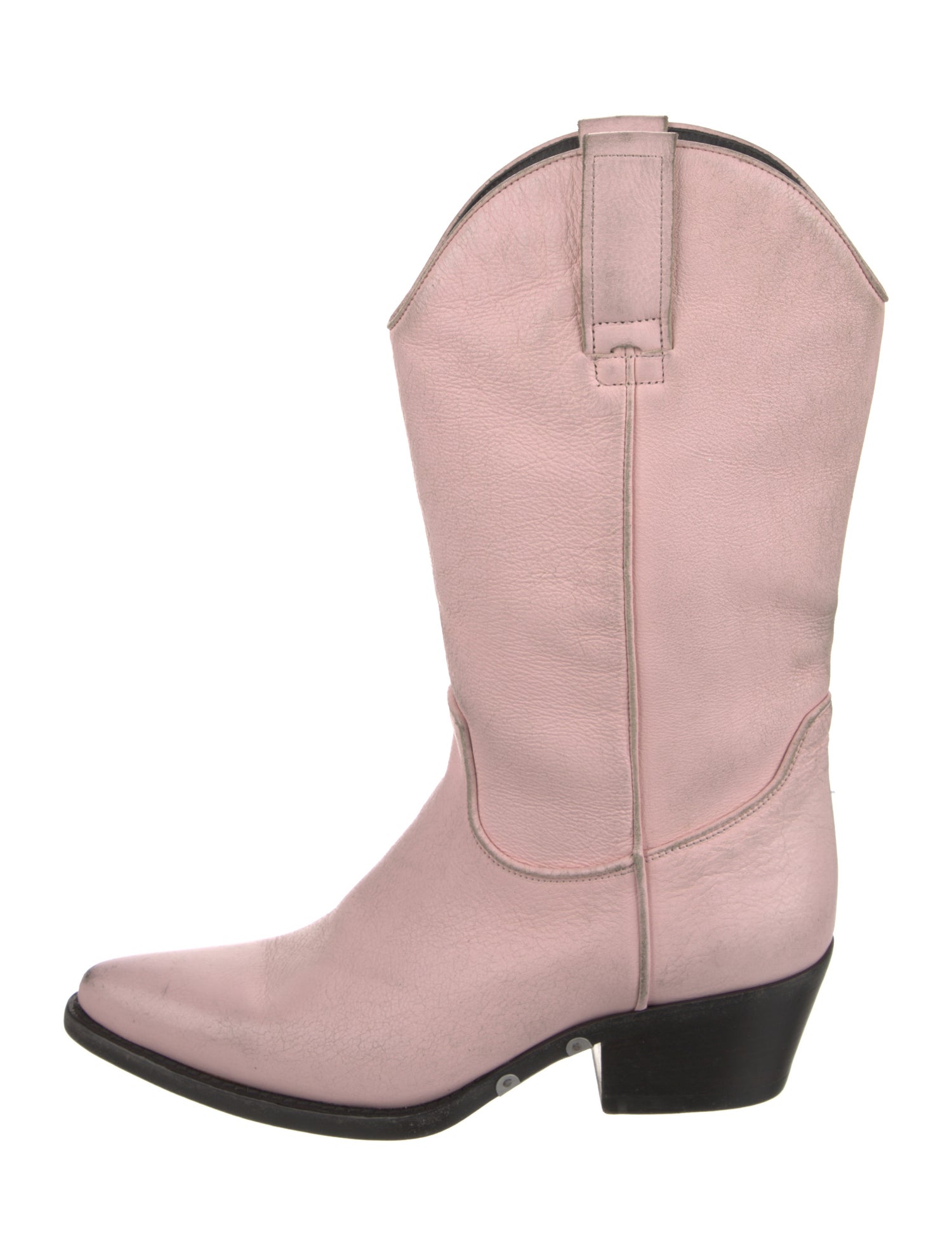 Calvin Klein 205W39NYC Leather Western Boots