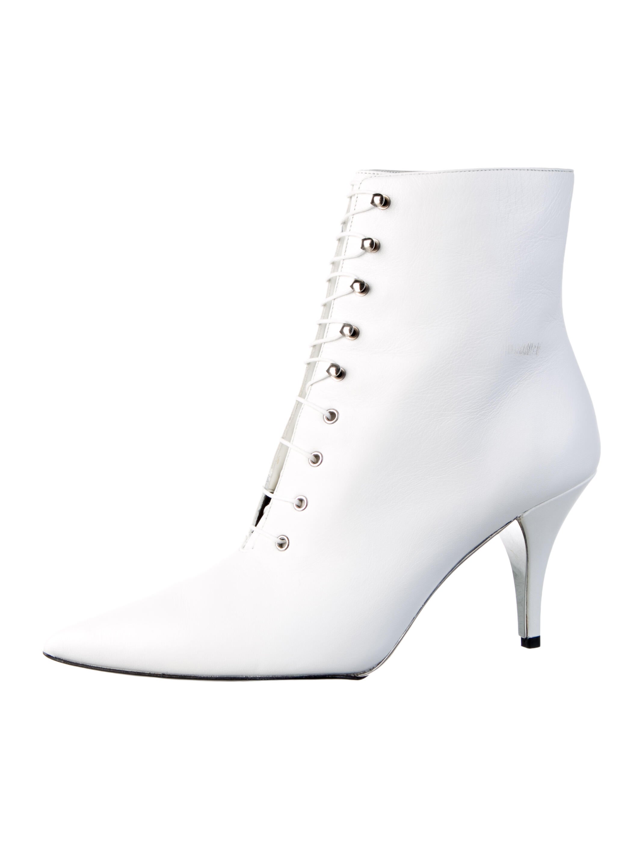 Calvin Klein 205W39NYC Leather Lace-Up Boots