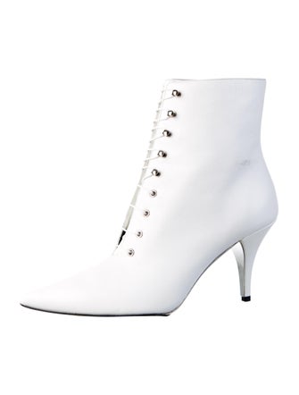 Calvin Klein 205W39NYC Leather Lace-Up Boots