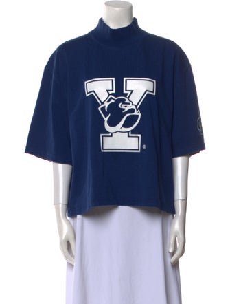 Calvin Klein 205W39NYC Graphic Print Mock Neck Sweatshirt