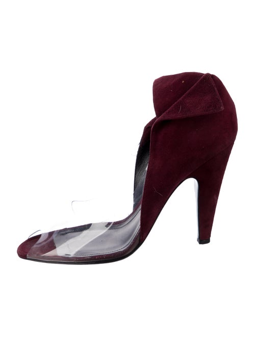 Calvin Klein 205W39NYC Suede D'Orsay Pumps