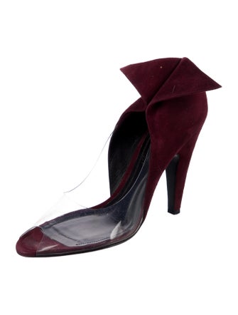 Calvin Klein 205W39NYC Suede D'Orsay Pumps