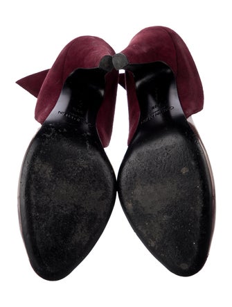 Calvin Klein 205W39NYC Suede D'Orsay Pumps