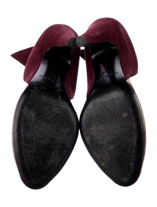 Calvin Klein 205W39NYC Suede D'Orsay Pumps