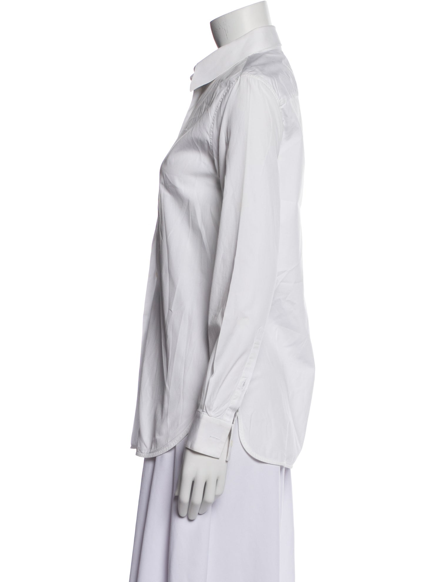 Calvin Klein 205W39NYC Long Sleeve Button-Up Top