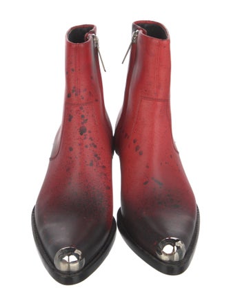 Calvin Klein 205W39NYC Leather Western Boots