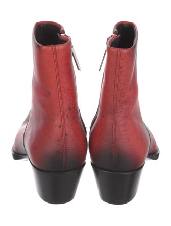 Calvin Klein 205W39NYC Leather Western Boots