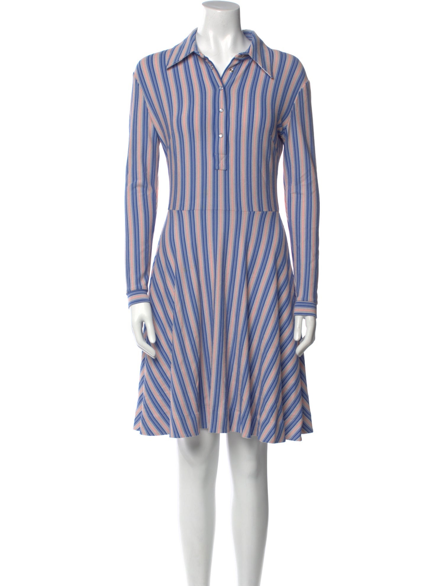 Calvin Klein 205W39NYC Striped Mini Dress