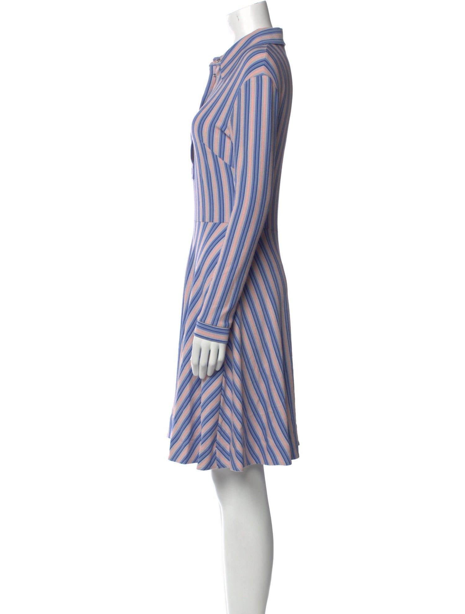 Calvin Klein 205W39NYC Striped Mini Dress