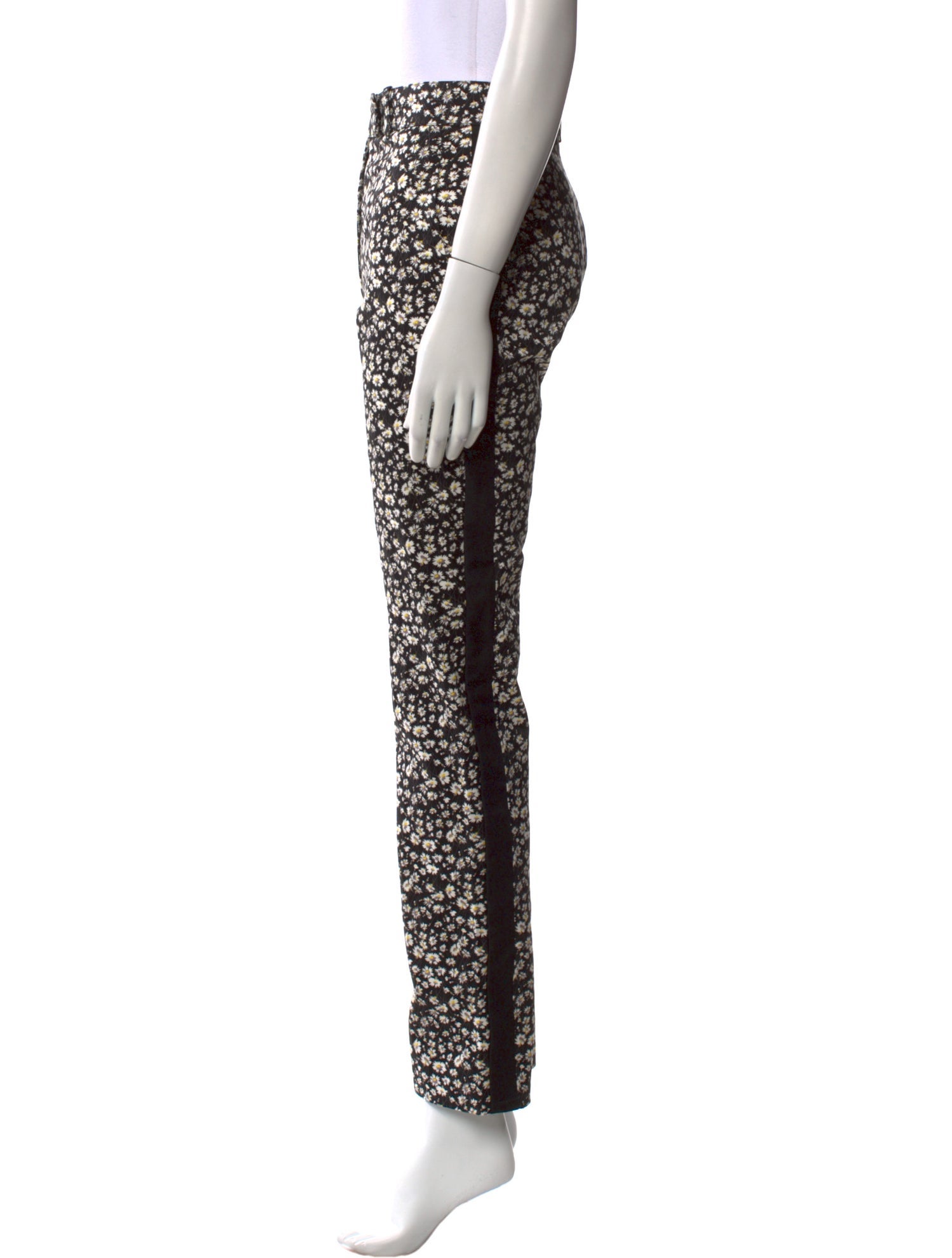 Calvin Klein 205W39NYC Floral Print Straight Leg Pants