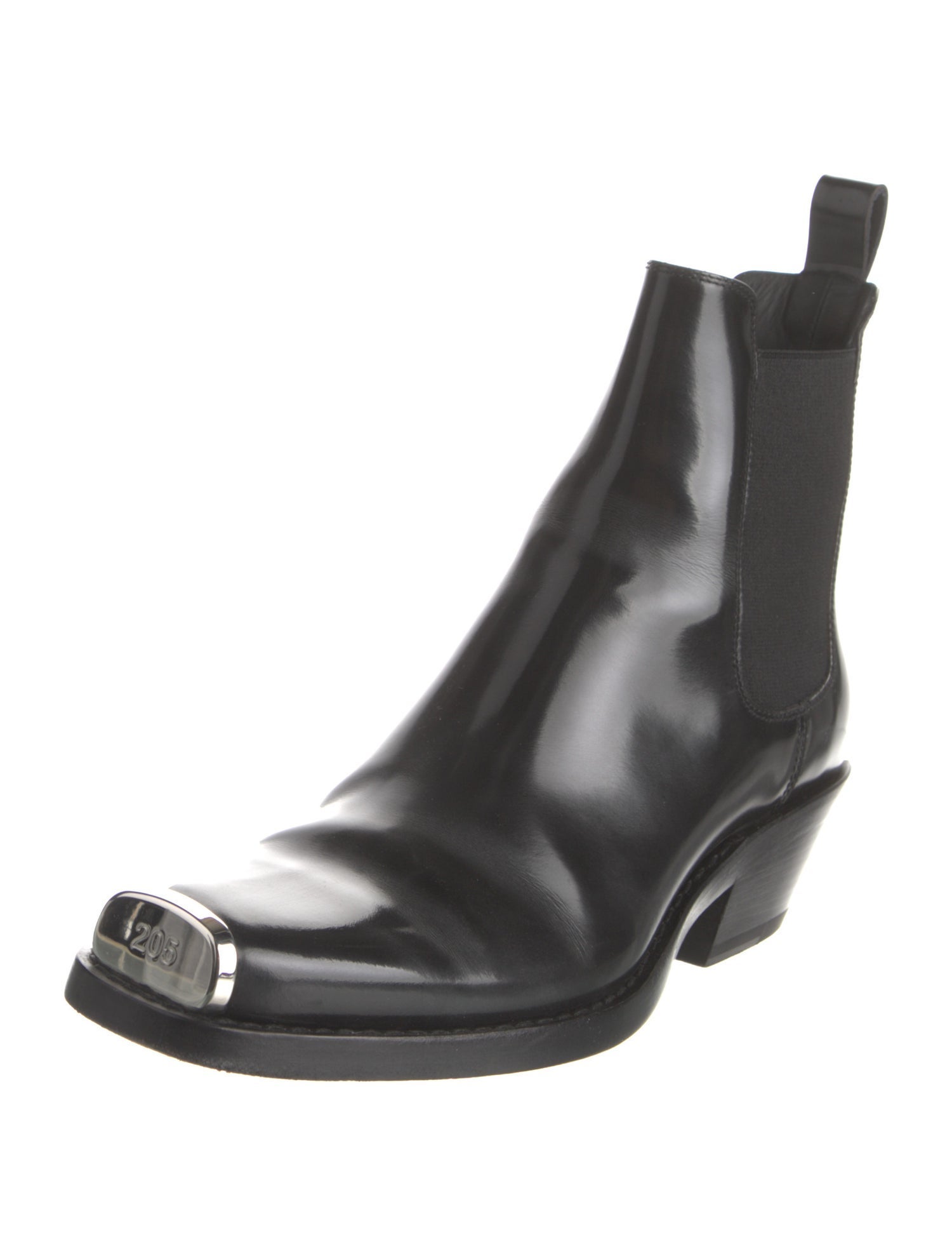 Calvin Klein 205W39NYC Patent Leather Western Boots