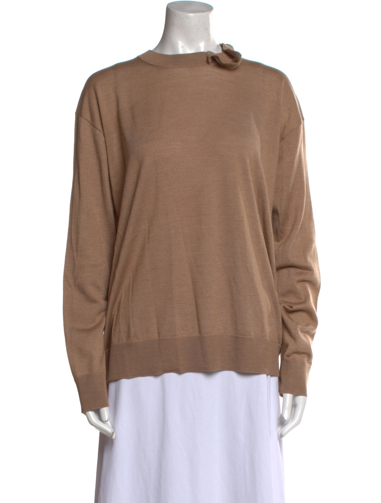 Calvin Klein 205W39NYC Wool Bateau Neckline Sweater