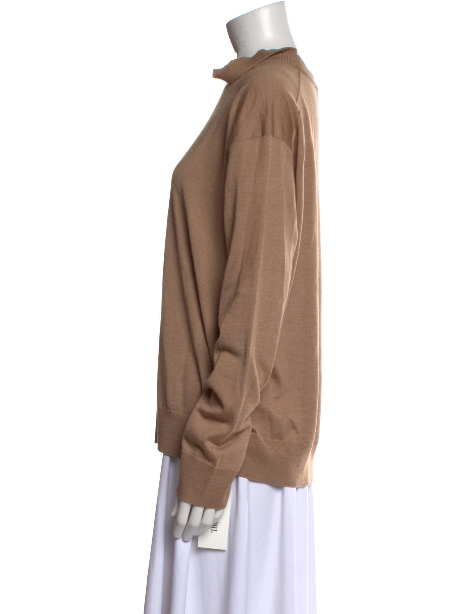 Calvin Klein 205W39NYC Wool Bateau Neckline Sweater