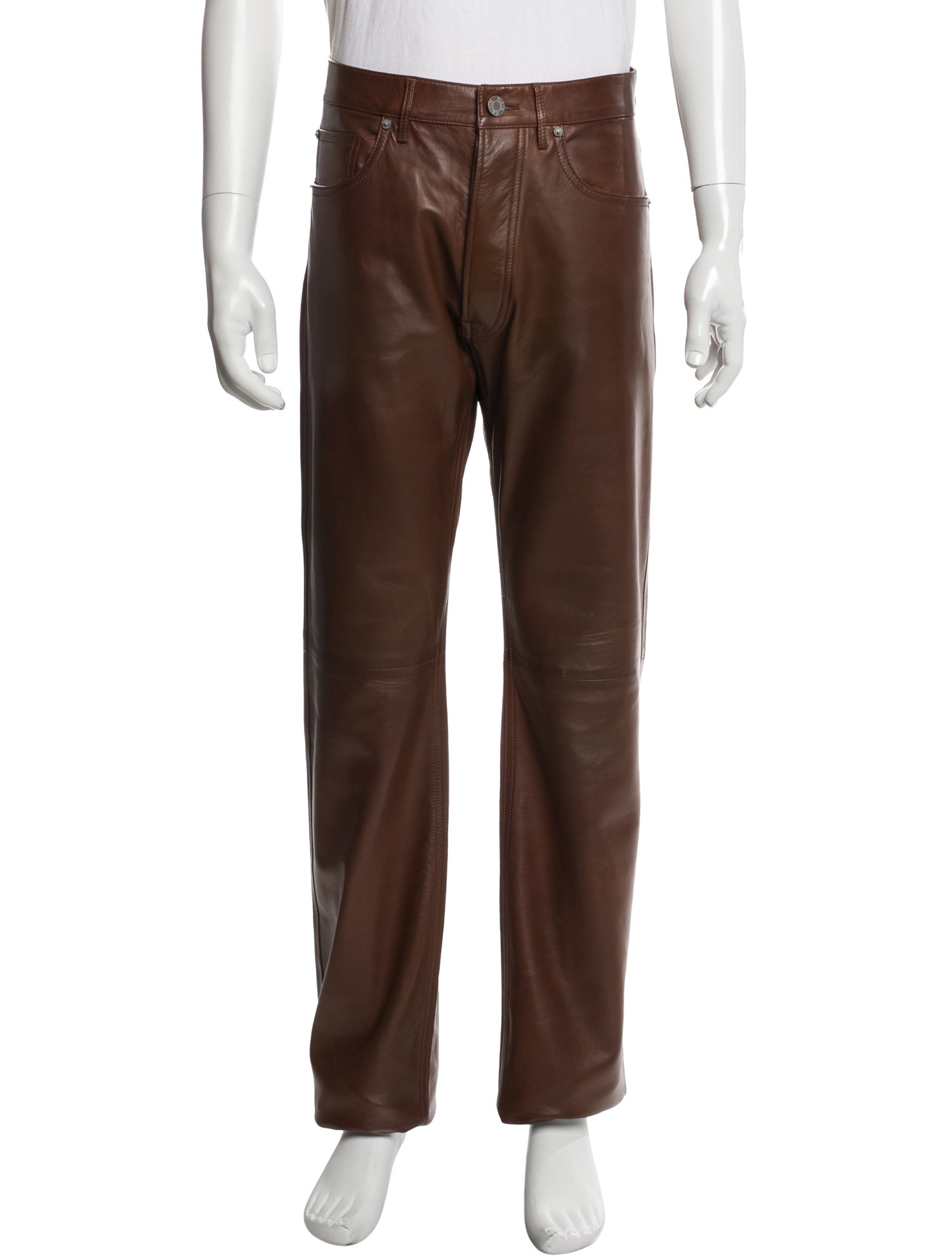 Calvin Klein 205W39NYC Lamb Leather Pants
