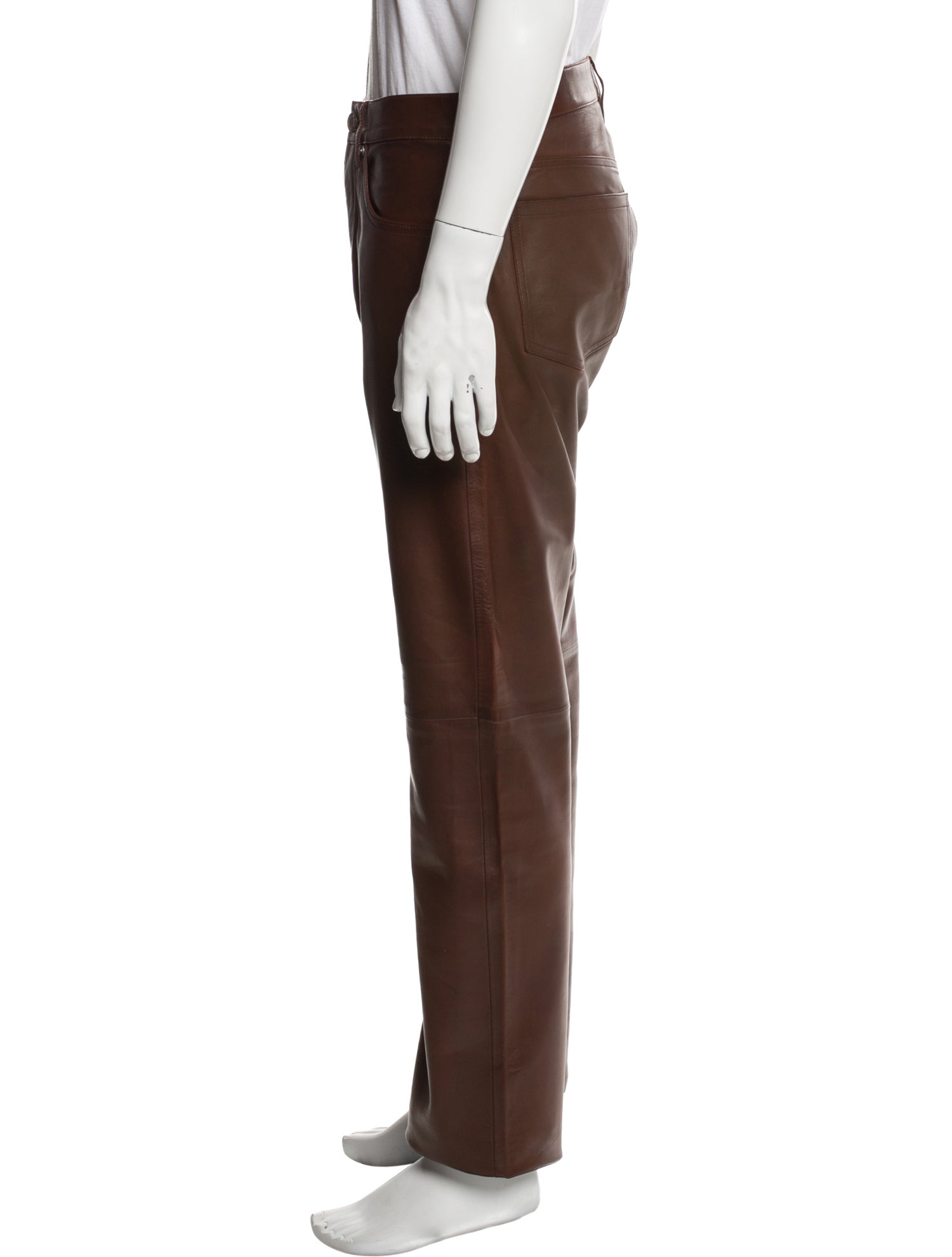 Calvin Klein 205W39NYC Lamb Leather Pants