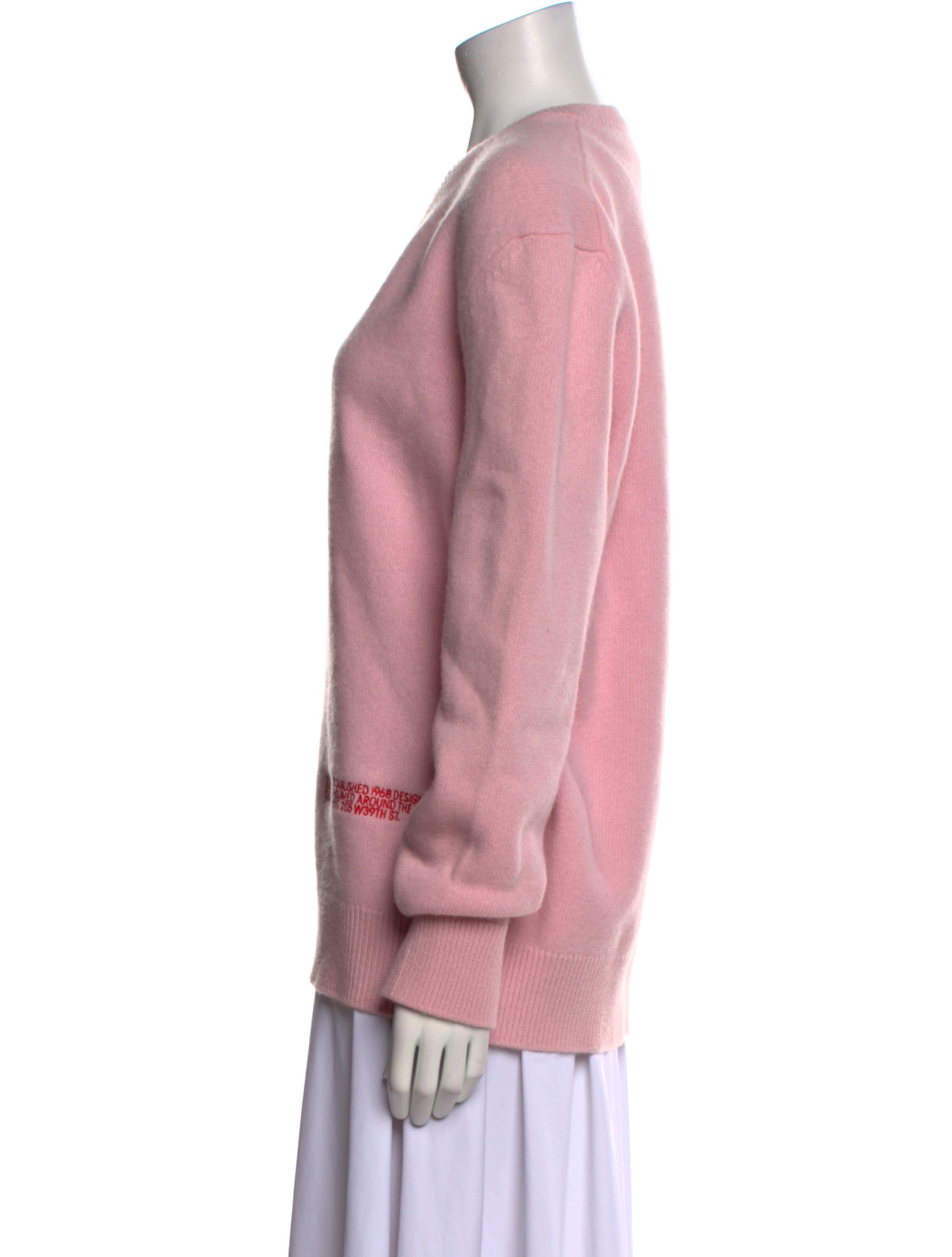 Calvin Klein 205W39NYC Wool V-Neck Sweater