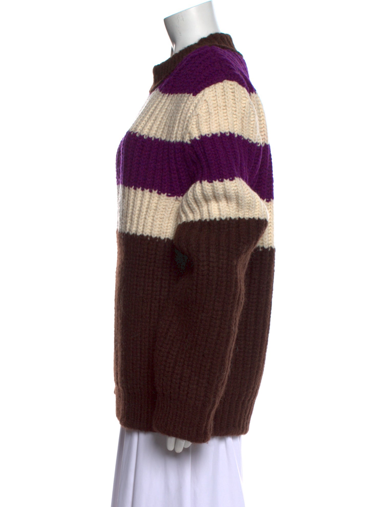 Calvin Klein 205W39NYC Wool Striped Sweater w/ Tags