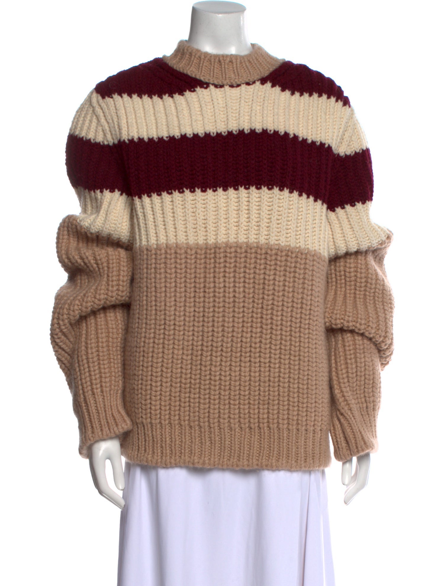Calvin Klein 205W39NYC Wool Striped Sweater