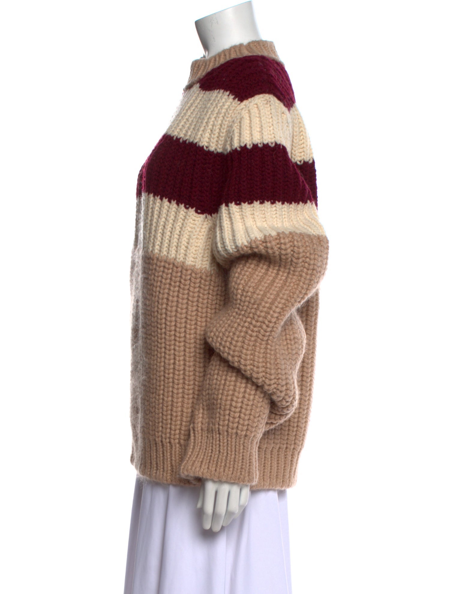 Calvin Klein 205W39NYC Wool Striped Sweater