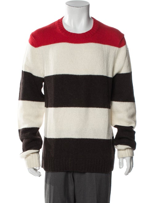 Calvin Klein 205W39NYC Wool Colorblock Pattern Pullover