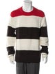 Calvin Klein 205W39NYC Wool Colorblock Pattern Pullover