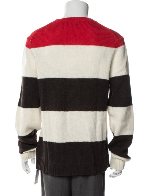 Calvin Klein 205W39NYC Wool Colorblock Pattern Pullover