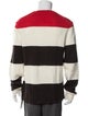 Calvin Klein 205W39NYC Wool Colorblock Pattern Pullover