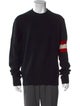 Calvin Klein 205W39NYC Cashmere Colorblock Pattern Pullover