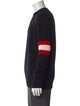 Calvin Klein 205W39NYC Cashmere Colorblock Pattern Pullover