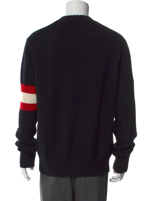 Calvin Klein 205W39NYC Cashmere Colorblock Pattern Pullover