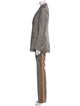 Calvin Klein 205W39NYC Wool Plaid Print Pantsuit