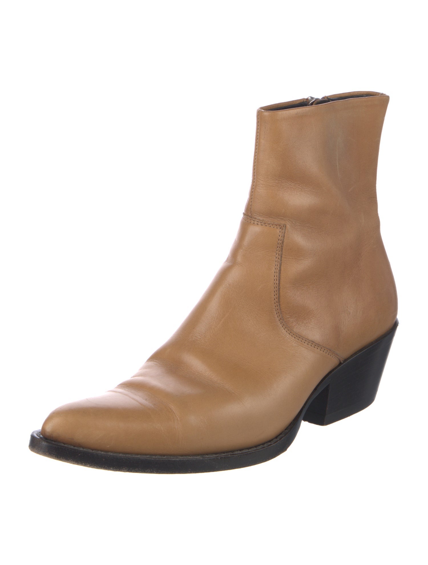 Calvin Klein 205W39NYC Leather Western Boots