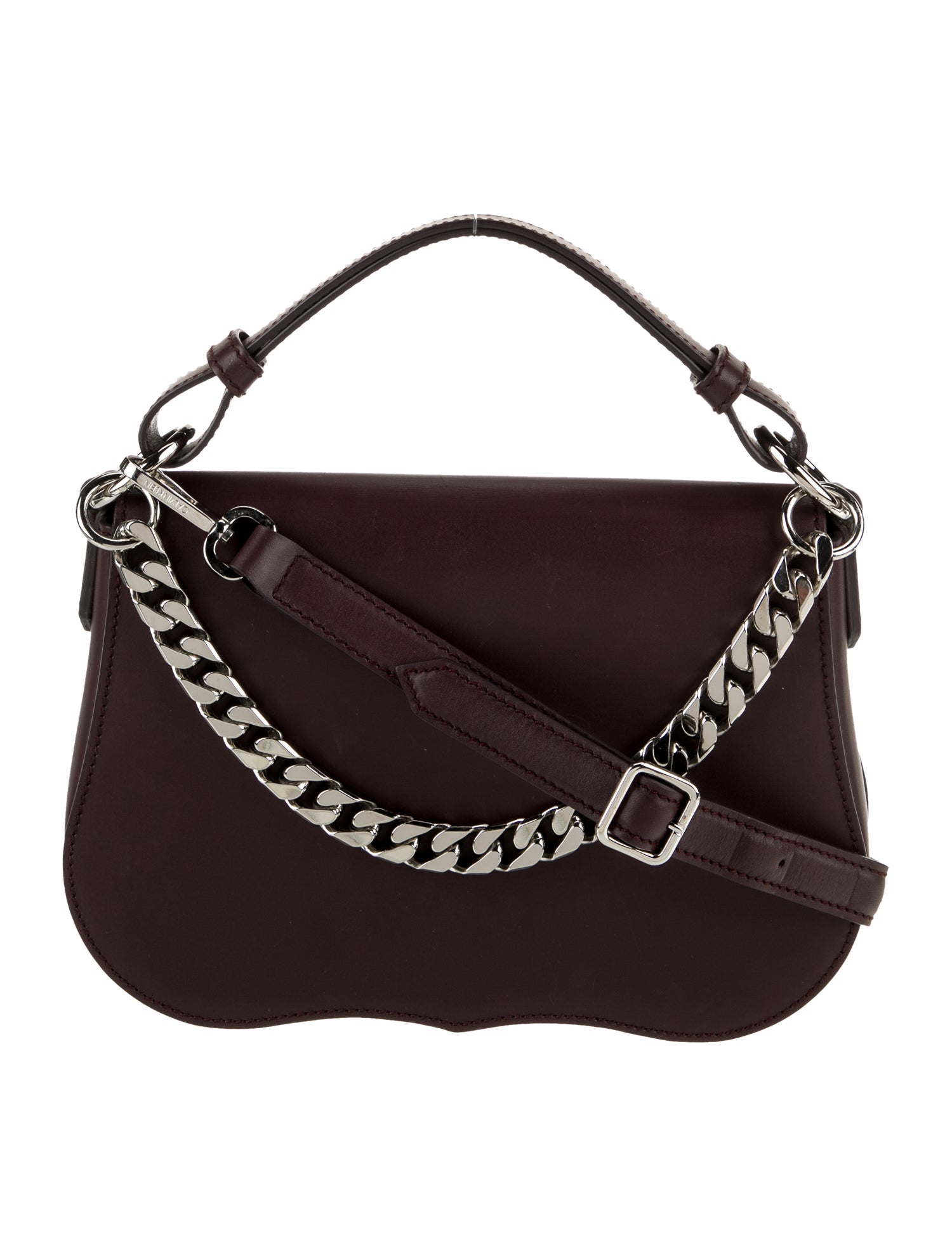 Calvin Klein 205W39NYC Leather Top Handle Bag