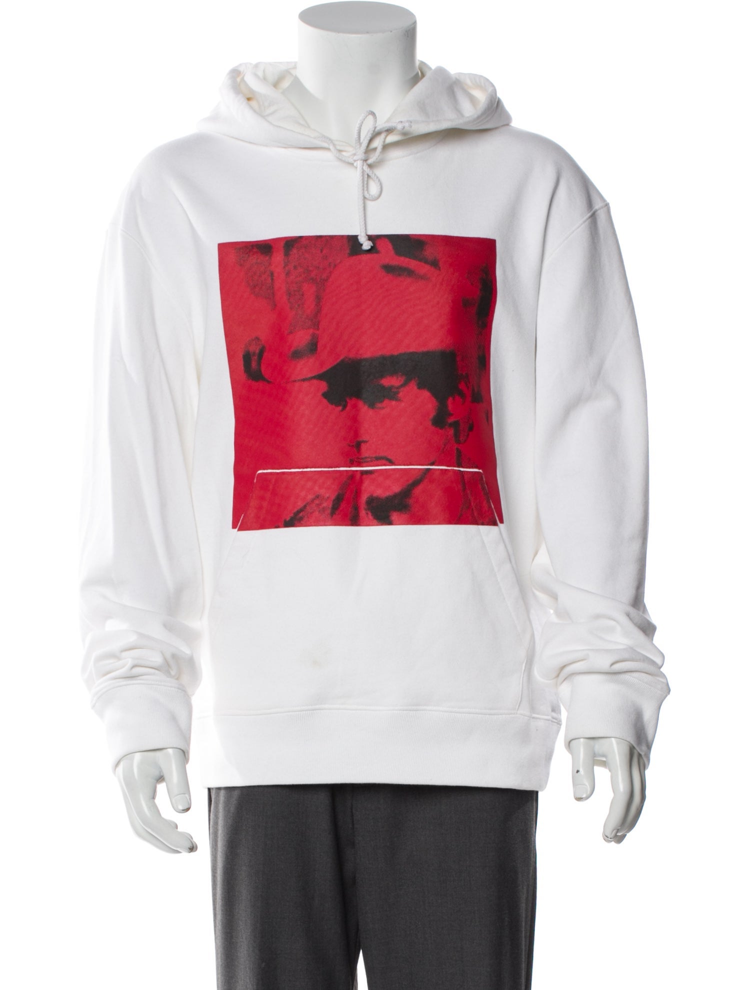 Calvin Klein 205W39NYC Graphic Print Crew Neck Hoodie