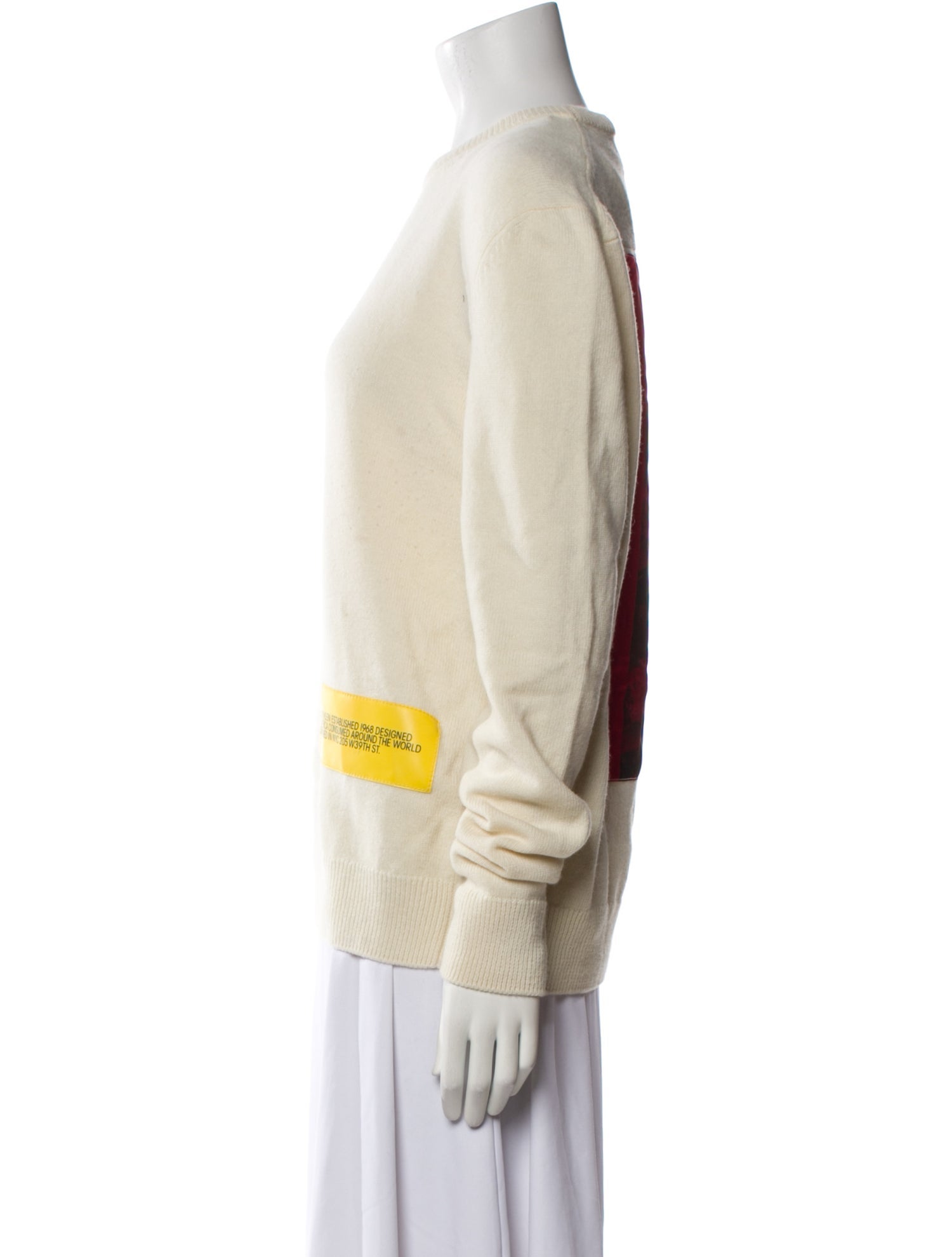 Calvin Klein 205W39NYC Wool Crew Neck Sweater