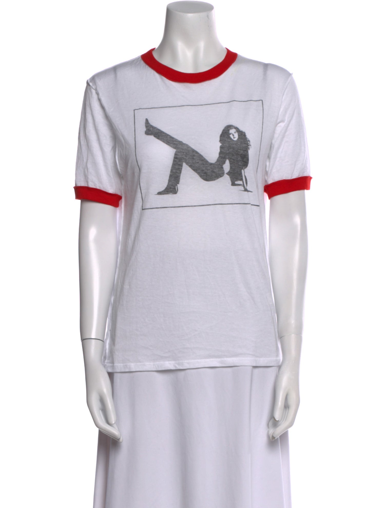 Calvin Klein 205W39NYC Graphic Print Crew Neck T-Shirt