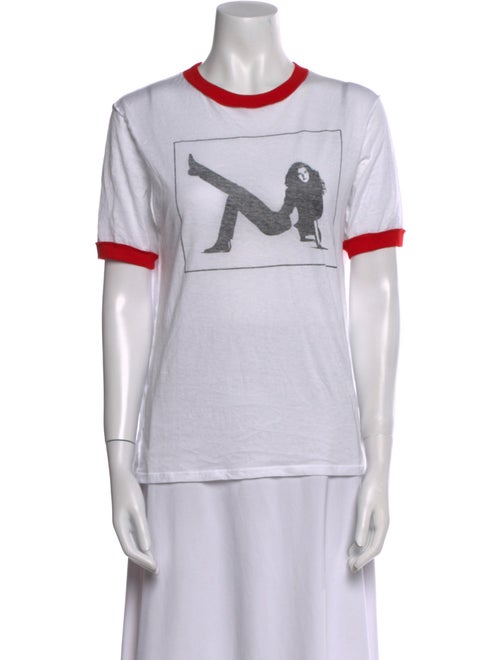 Calvin Klein 205W39NYC Graphic Print Crew Neck T-Shirt