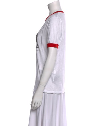 Calvin Klein 205W39NYC Graphic Print Crew Neck T-Shirt