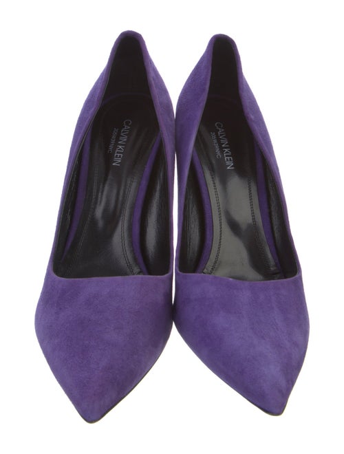 Calvin Klein 205W39NYC Suede Pumps
