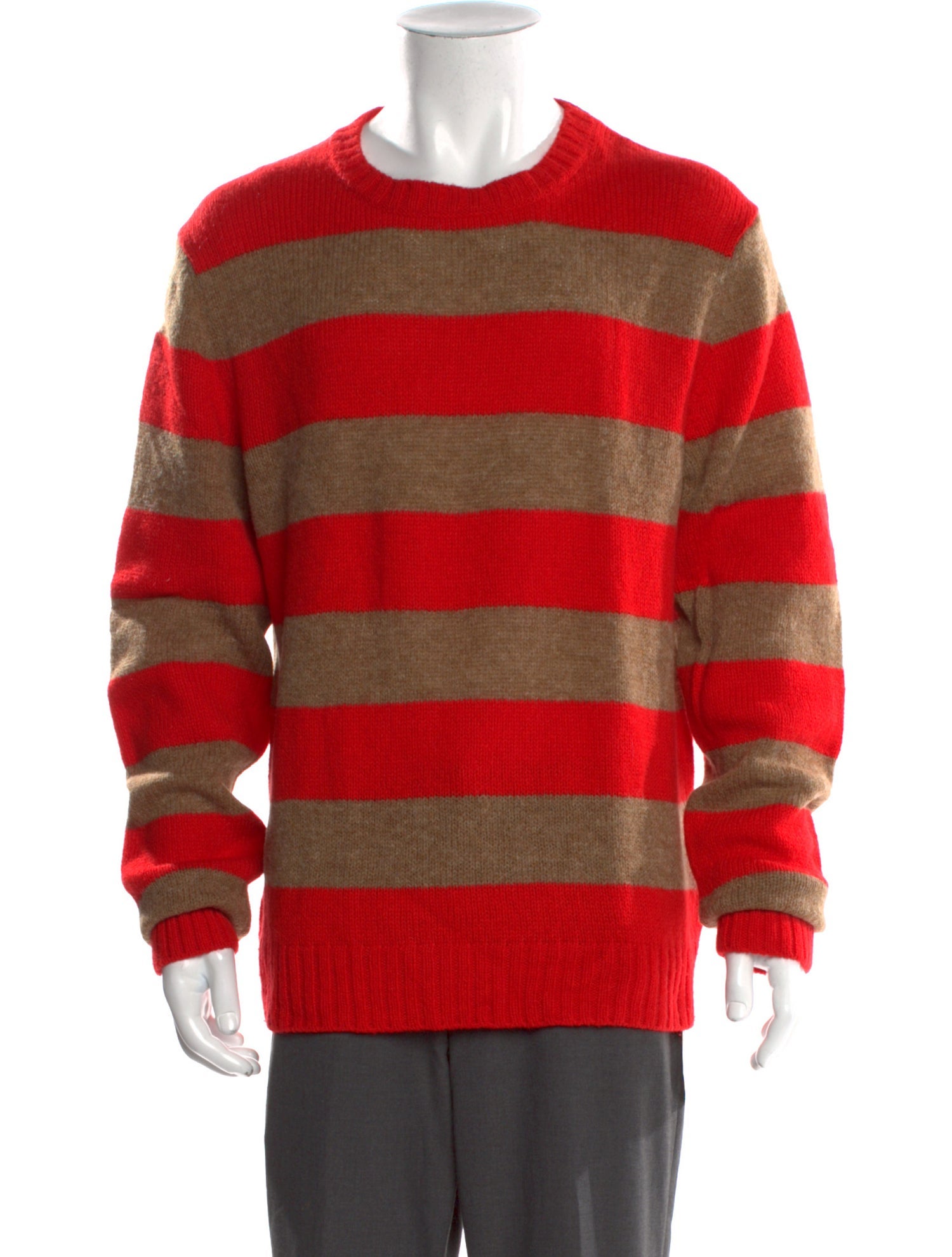 Calvin Klein 205W39NYC Wool Striped Pullover