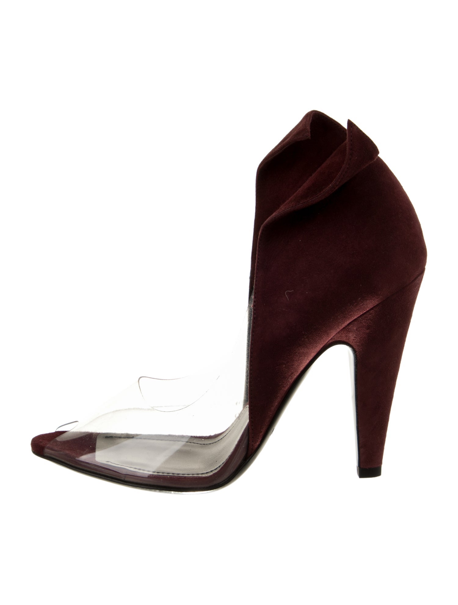 Calvin Klein 205W39NYC Suede D'Orsay Pumps