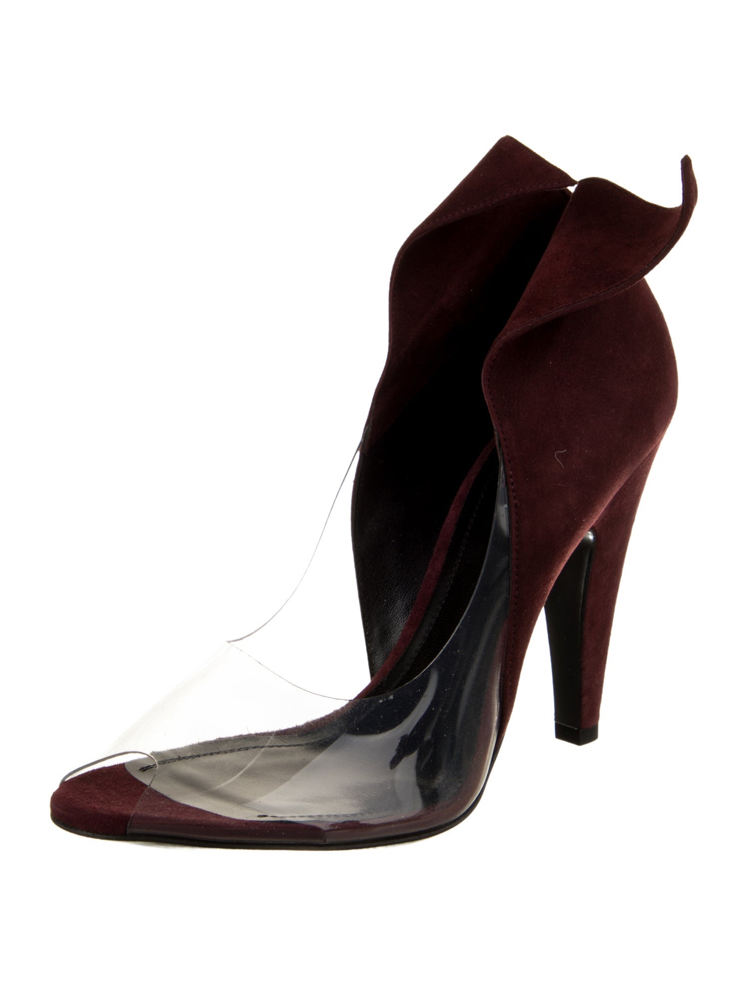 Calvin Klein 205W39NYC Suede D'Orsay Pumps