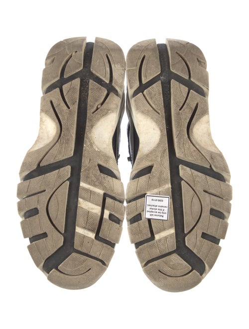 Calvin Klein 205W39NYC Leather Colorblock Pattern Sneakers