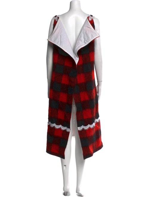 Calvin Klein 205W39NYC Plaid Print Midi Length Dress