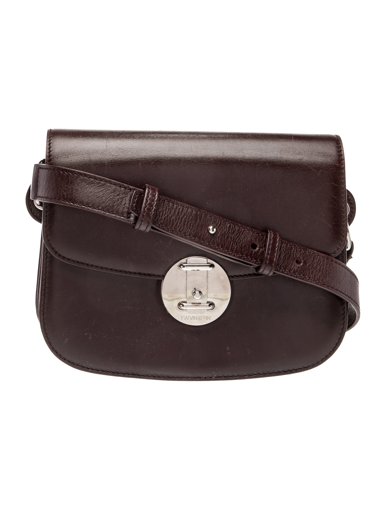 Calvin Klein 205W39NYC Leather Crossbody Bag