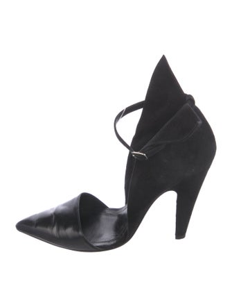 Calvin Klein 205W39NYC Suede D'Orsay Pumps